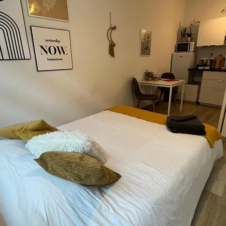 Апартаменты Chic Proche Aeroport & Centre-ville Шарлеруа